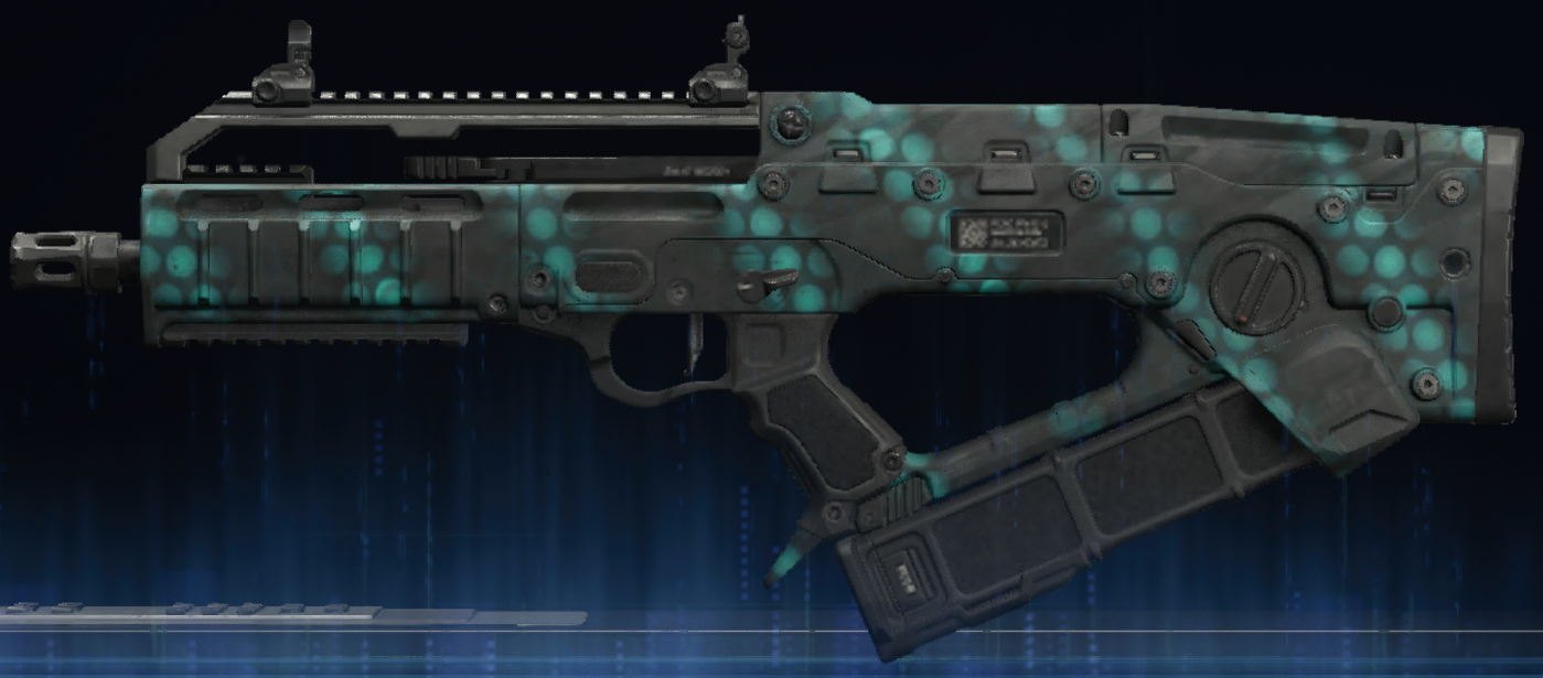 Rendu du camouflage Scintillement sur VX Compact